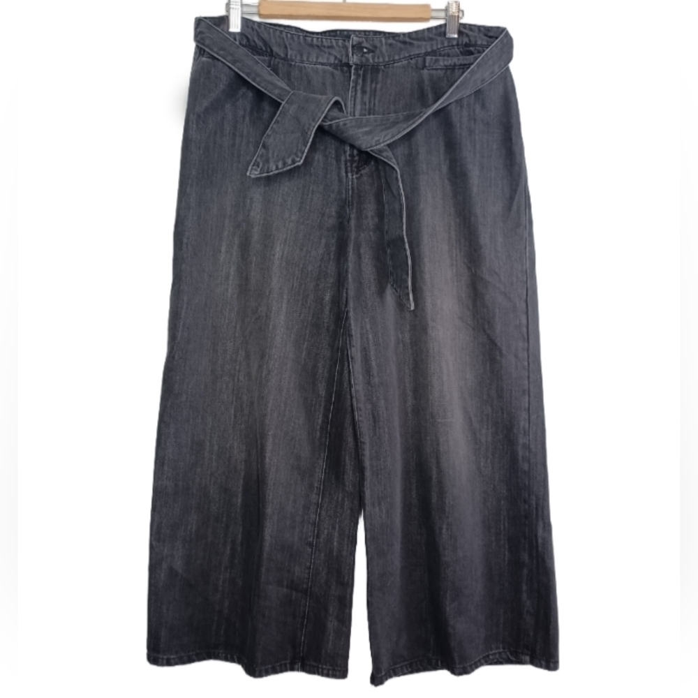 OAT New York High-Rise Wide Leg Ankle Pants